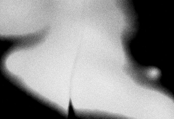 Fototapeta premium Abstract black and white gray grainy texture gradient background