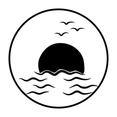 Sun Icon Vector