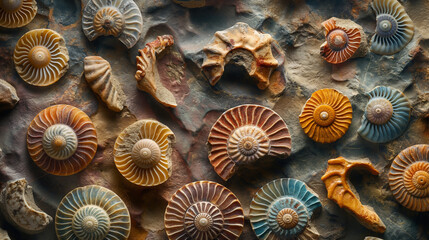 Ancient marine life, fossils of ancient marine animals