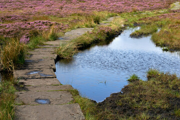 Brontë country in Yorkshire, England