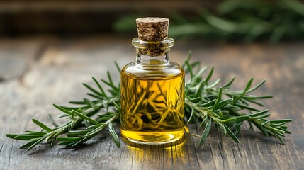 Rosemary Hair Oil, a trending hair care product, nourishing and revitalizing properties. Oil is enriched with natural rosemary extract, which helps stimulate hair growth, strengthen hair follicles.
