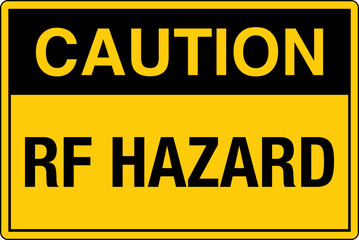 Fototapeta premium OSHA Safety Sign Marking Labe...