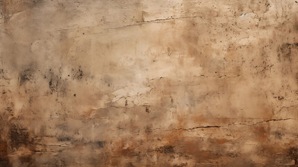 Cracked Brown Concrete Wall Texture Background