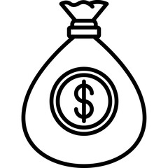 Money Bag Icon