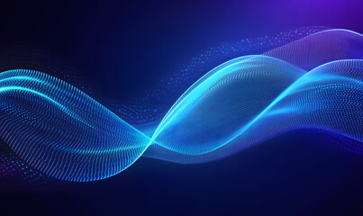 Futuristic Stock Market Chart with Glowing Data or Dynamic Financial Timeline for graphic background