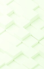 3D背景素材_四角形_黄緑色