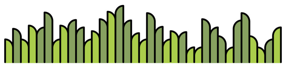 Grass graphic background