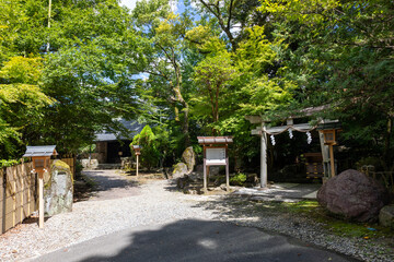 石切劔箭神社 上之社／婦道神社・御礼池・石切登美霊社（2024年9月撮影）
