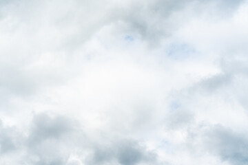 Obraz premium Dark dramatic storm cumulus clouds in autumn. An impending storm, hurricane or thunderstorm. Bad weather.