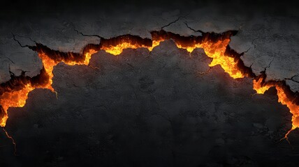 Artistic representation of tectonic plates shifting beneath the Earth's surface, symbolizing the cause of earthquakes Tectonic plates, Earthquake science