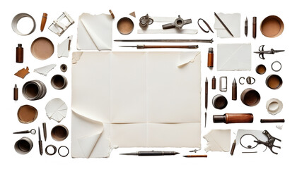 dilapidated background the paper kinks texture dents white old abstract aged ancient antique art background blank card cardboard copy crease creased crumpled cut-out design dirty document empty