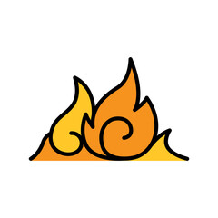 Flame icon