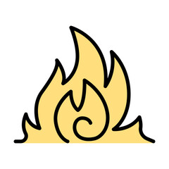 Flame icon