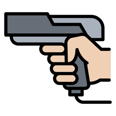 VR gun icon