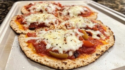 bruschetta with tomato and basil