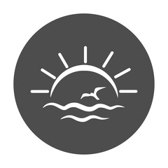 Sun Icon Logo 