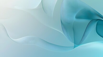 Obraz premium Subtle Abstract Business Shapes with Gradient Backdrop for Large Copy Space