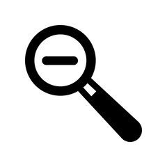 Magnifying icon template