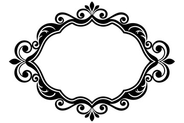 frame with ornament