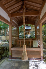 石切劔箭神社上之社・八代龍王神社（2024年9月撮影）