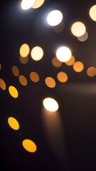 Bokeh portrait background for social media