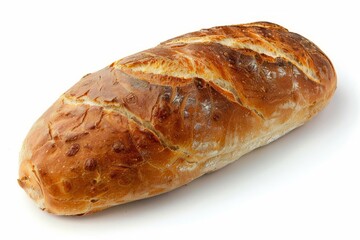 A fresh breadnut isolated on white