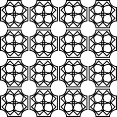 Naklejka premium Vector Geometric Seamless Patterns Collection