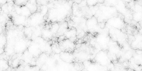 White marble texture Panoramic white background. marble stone texture for design. Natural stone Marble white background wall surface black pattern. White and black marble texture background.
