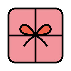 Gift box icon