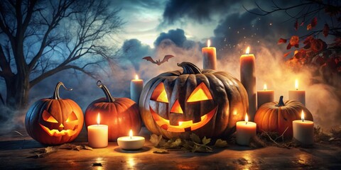Join us for a hauntingly good time as we gather 'neath the baleful gaze of spooky pumpkins, surrounded