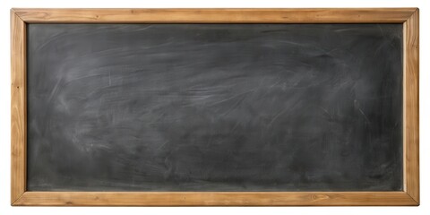 A wide blackboard, perfect for writing messages and notes