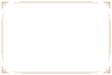 Elements of ornate vintage frames. Gold on white classic calligraphy swirls, floral motifs. Design print for greeting cards, wedding invitations, restaurant menu, royal certificates. Set 190
