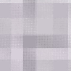 Gray tartan plaid fabric seamless pattern of check background tartan with a textile fabric plaid texture. Tartan Scotland seamless plaid pattern vector. Retro background fabric.
