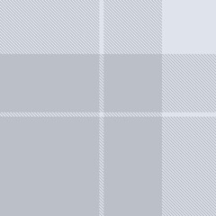 Gray tartan plaid fabric seamless pattern of check background tartan with a textile fabric plaid texture. Tartan Scotland seamless plaid pattern vector. Retro background fabric.