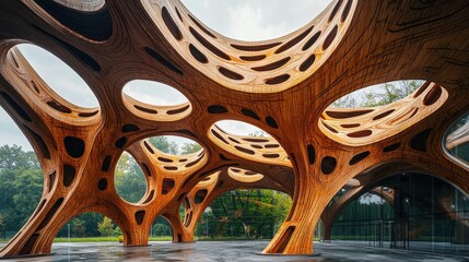 Composites fibers in construction, showing integration into modern building techniques for stronger structures.