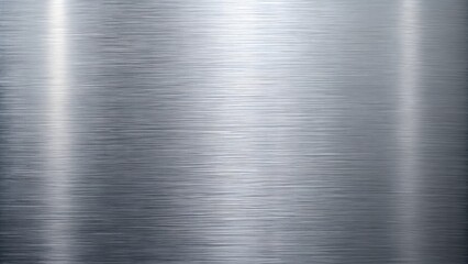 Brushed metal surface with fine lines and texture for industrial and contemporary design applications