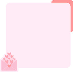 Sweet Text Box Notes for Background Social Media