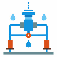 Automatic or Manual Sprinkler System Vector Design - Lawn Care Graphics for SVG, Cricut, Clipart & T-Shirt Printing