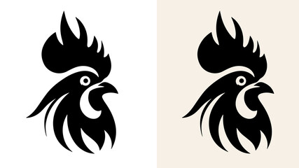 Social Media Logo design black and white