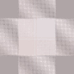 Gray tartan plaid fabric seamless pattern of check background tartan with a textile fabric plaid texture. Tartan Scotland seamless plaid pattern vector. Retro background fabric.