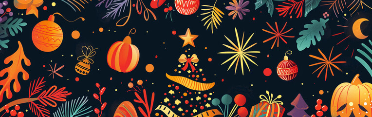 seamless pattern with butterflies