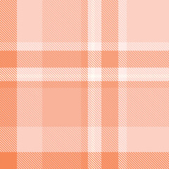 Red tartan plaid fabric seamless pattern of check background tartan with a textile fabric plaid texture. Tartan Scotland seamless plaid pattern vector. Retro background fabric.