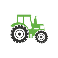 trending tractor icon design template. vector tractor logo design