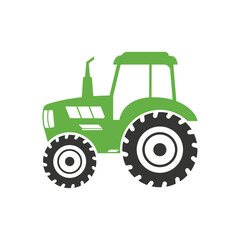 trending tractor icon design template. vector tractor logo design