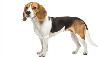 Cute dog studio photo shoot