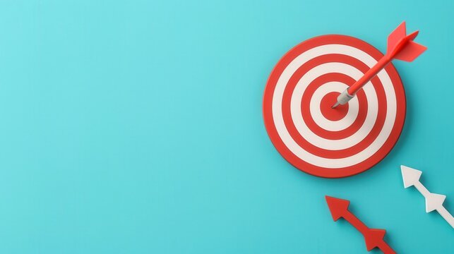 Business Strategy and Workflow Development, Targeting goals with arrow icons, Planning management processes, Assessing quality control to enhance business outcomes.