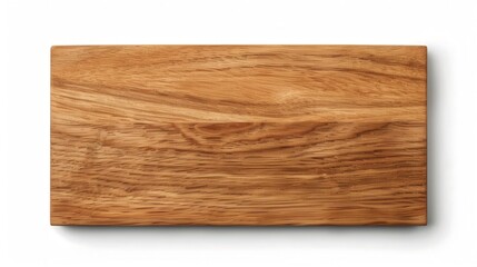 Wooden Sign on White Background, showcasing intricate grain patterns, minimalist design, flat lay composition, ample copy space for text, emphasizing depth and detail.