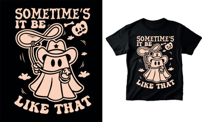 This is a halloween vector t shirt design 