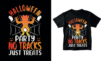 This is a halloween vector t shirt design 