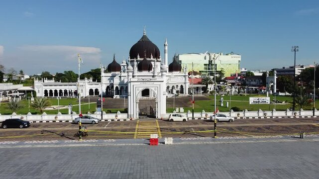 Aerial view of Masjid Zahir, Alor Setar